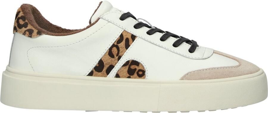 Blackstone QUARTZ AUDEN EL280 White Leopard Sneaker (low) Dames White