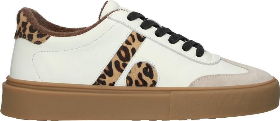 Blackstone QUARTZ AUDEN EL280 White Leopard Sneaker (low) Dames White - Foto 2
