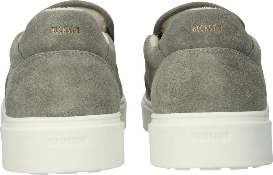 Blackstone QUARTZ CONNOR FG610 Dried Sage Slip-ons Heren Green