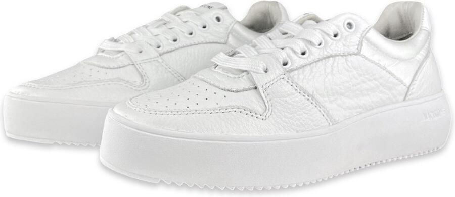 Blackstone Witte Lage Sneaker met Unieke Cupzool White Dames - Foto 13