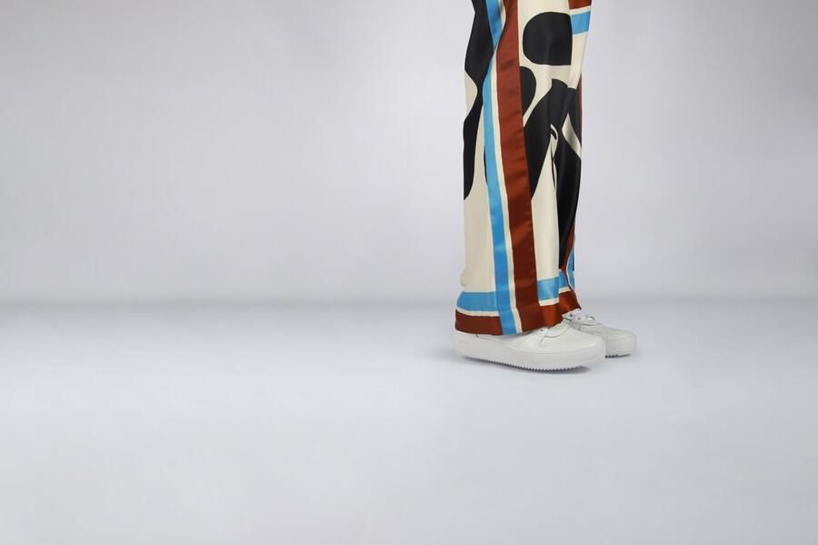 Blackstone Witte Lage Sneaker met Unieke Cupzool White Dames - Foto 3