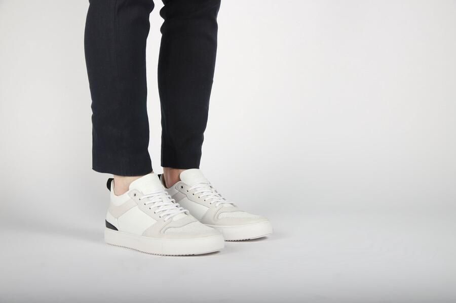 Blackstone Sneakers Heren Lage sneakers Herenschoenen Suède XG73 Zand - Foto 9