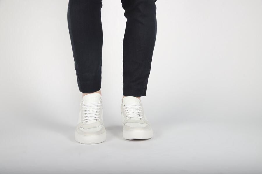 Blackstone Sneakers Heren Lage sneakers Herenschoenen Suède XG73 Zand - Foto 10