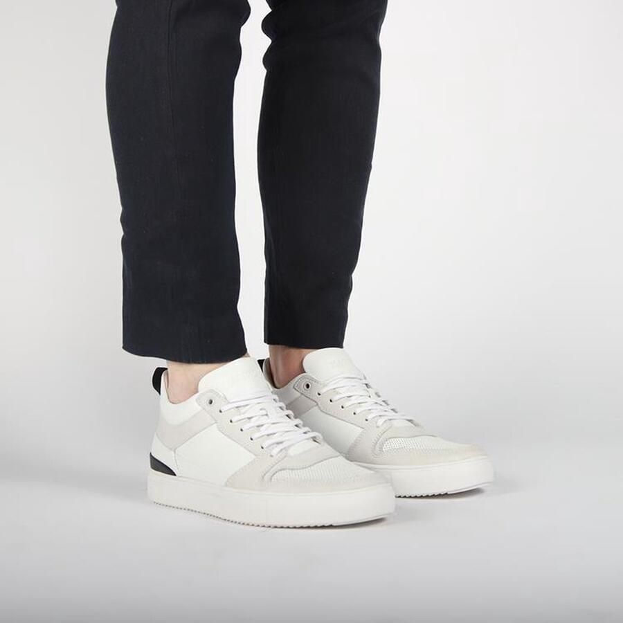 Blackstone Sneakers Heren Lage sneakers Herenschoenen Suède XG73 Zand - Foto 4