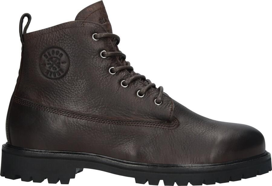 BLACKSTONE Veterboots Heren Rock Hardy Leer Bruin