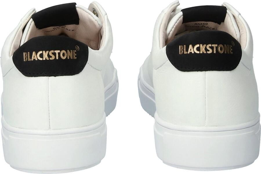 Blackstone ROGER LOW RM50 White Black Sneaker (low) Heren White - Foto 4