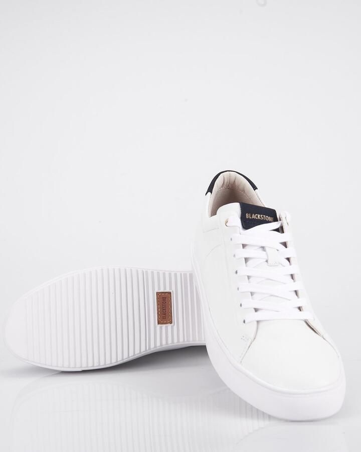 Blackstone ROGER LOW RM50 White Navy Sneaker (low) Heren White - Foto 5