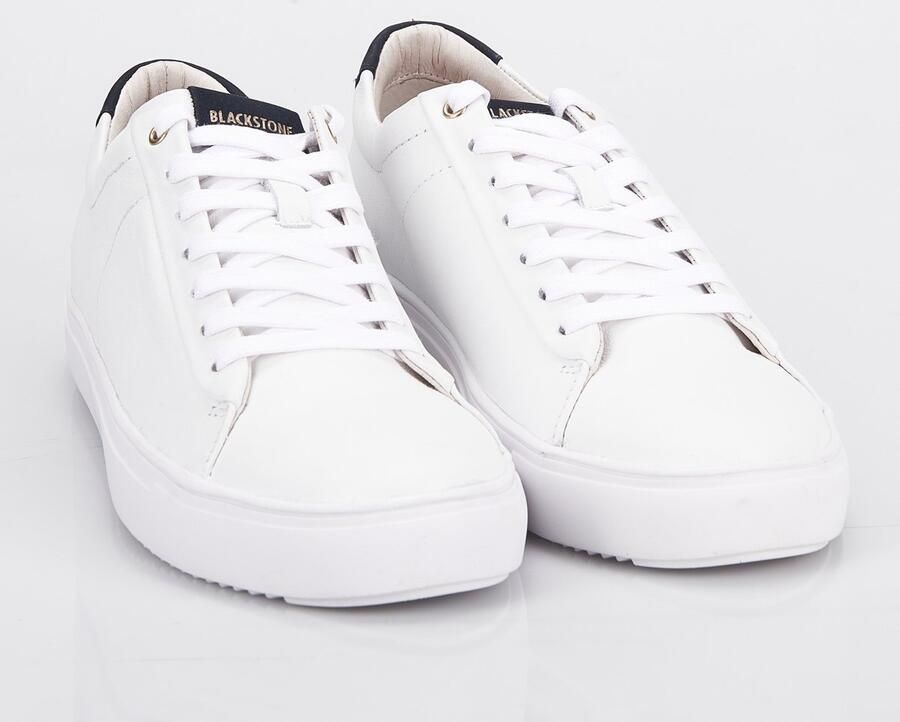 Blackstone ROGER LOW RM50 White Navy Sneaker (low) Heren White - Foto 4