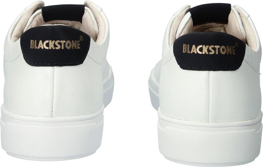Blackstone ROGER LOW RM50 White Navy Sneaker (low) Heren White - Foto 10