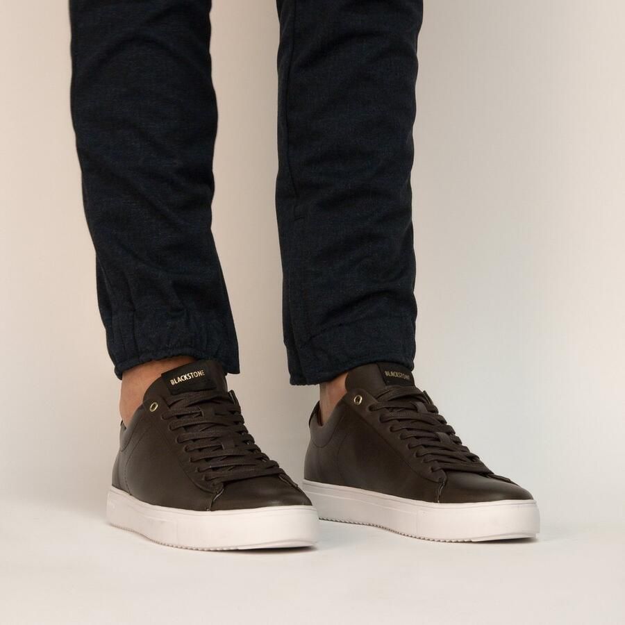 Blackstone ROGER LOW SG30 Dark Brown Sneaker (low) Heren Dark brown - Foto 2