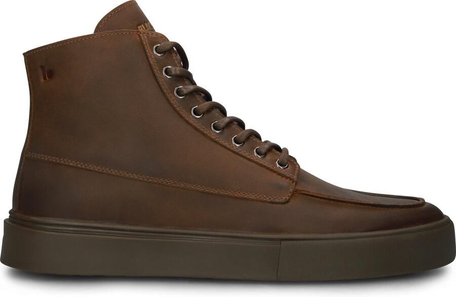 Blackstone RUBY EERO ZIPPER CG188 Tan Sneaker (high) Heren Dark brown