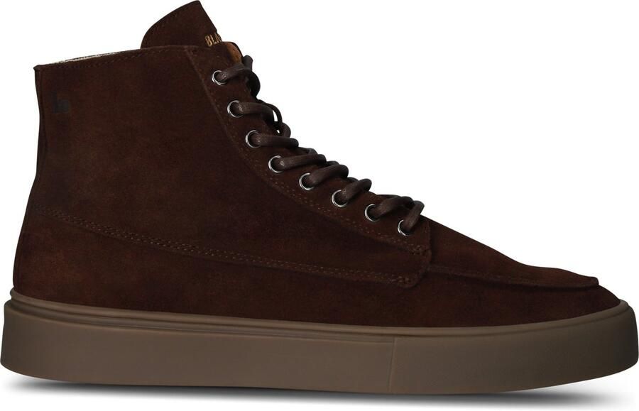 Blackstone RUBY EERO ZIPPER CG189 Coffee Bean Sneaker (high) Heren Dark brown