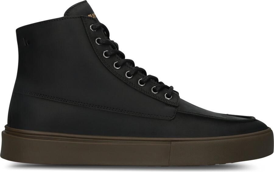Blackstone RUBY EERO ZIPPER CG523 Black Sneaker (high) Man Black