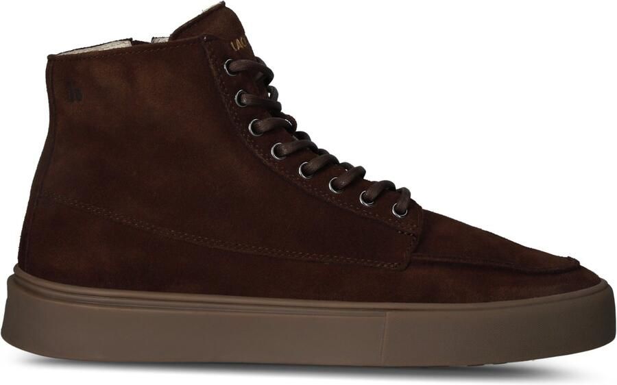 Blackstone RUBY EERO ZIPPER CG524 Coffee Bean Sneaker (high) Man Dark brown