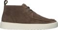 BLACKSTONE Ruby Jerrik herenschoenen Bruin Suede Hoge sneakers Heren - Groen