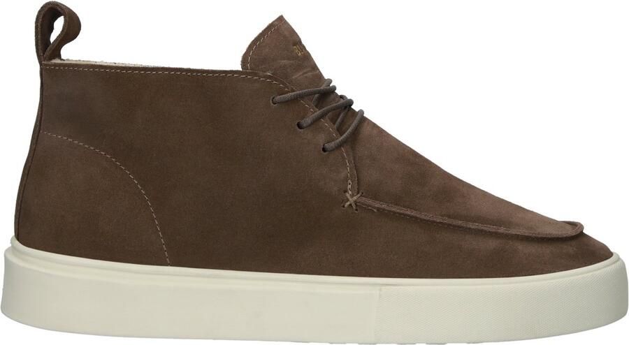 BLACKSTONE Ruby Jerrik herenschoenen Bruin Suede Hoge sneakers Heren