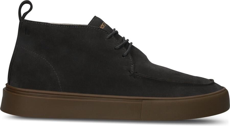 Blackstone RUBY JERRIK CG504 Bitumen Sneaker (mid) Heren Dark grey
