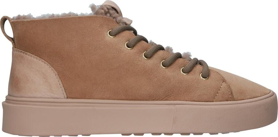 Blackstone SERMEQ ARNAQ CL258 Nude Sneaker (mid) Vrouw Light brown