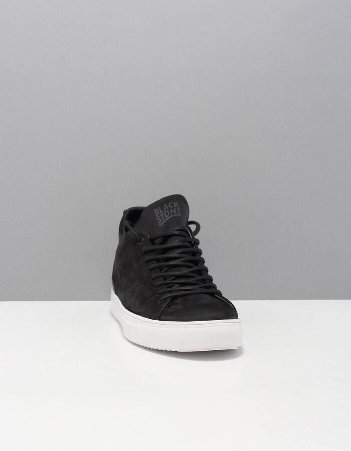 Blackstone Sneakers Heren Hoge sneakers Herenschoenen Nubuck SG28 Zwart - Foto 9