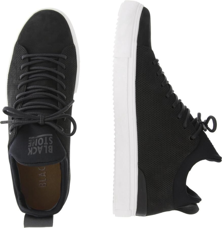Blackstone Sneakers Heren Hoge sneakers Herenschoenen Nubuck SG28 Zwart - Foto 4