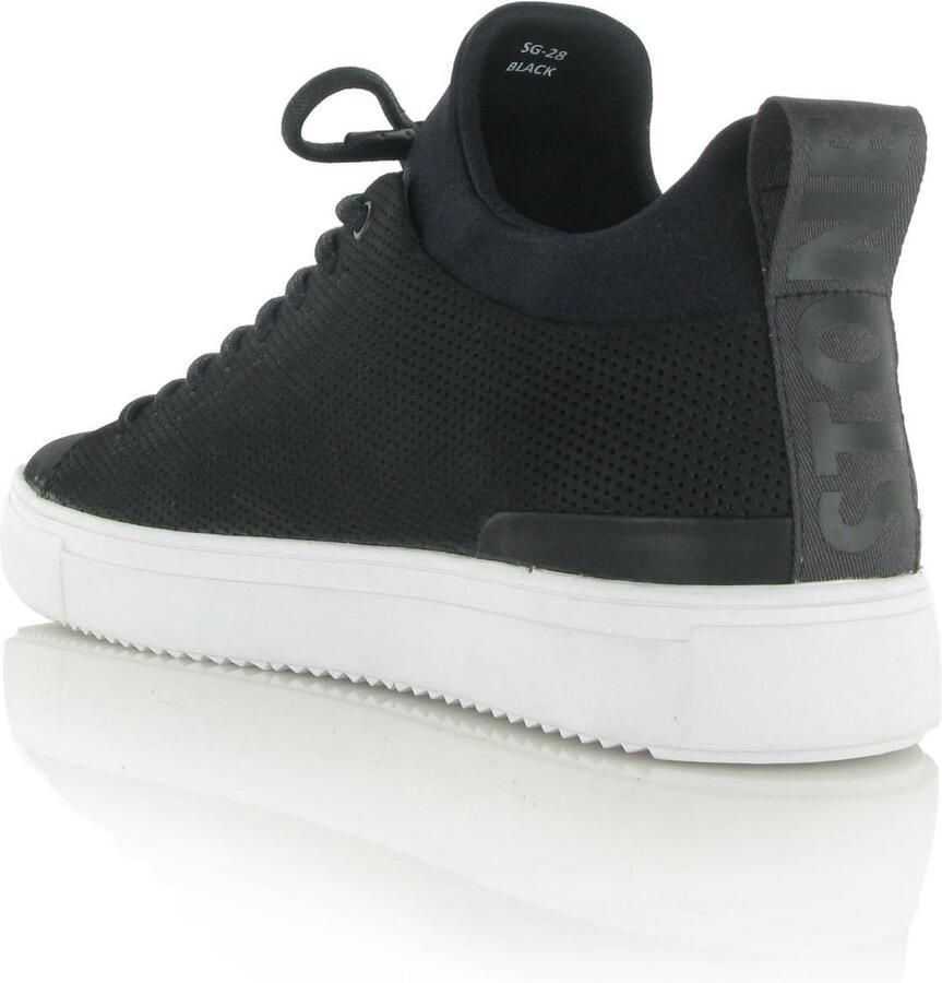 Blackstone Sneakers Heren Hoge sneakers Herenschoenen Nubuck SG28 Zwart - Foto 5
