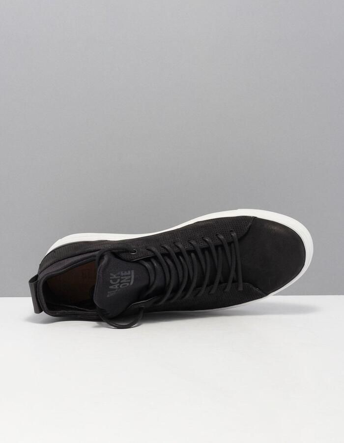 Blackstone Sneakers Heren Hoge sneakers Herenschoenen Nubuck SG28 Zwart - Foto 10