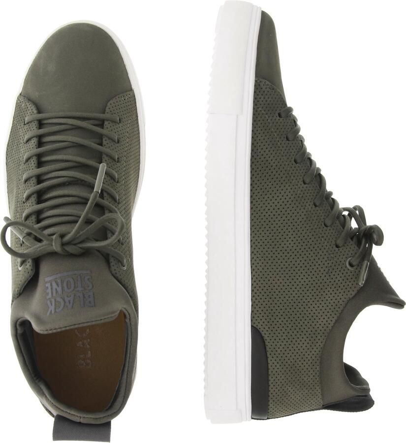 Blackstone Sneakers Heren Hoge sneakers Herenschoenen Nubuck SG28 Groen - Foto 8