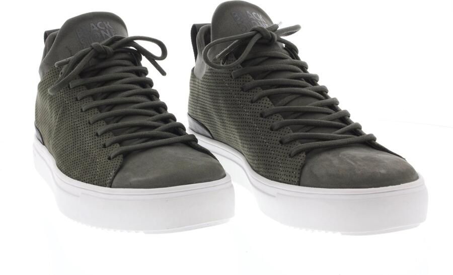 Blackstone Sneakers Heren Hoge sneakers Herenschoenen Nubuck SG28 Groen - Foto 14