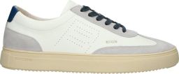 Blackstone SLATE HARPER PERF DG518 White Blue Sneaker (low) Heren White