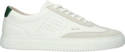 BLACKSTONE Lage Sneakers Heren Slate Harper Perf Suède Wit