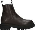 Blackstone SMILLA MID AL415 Dark Brown Boots Dames Dark brown - Bruin