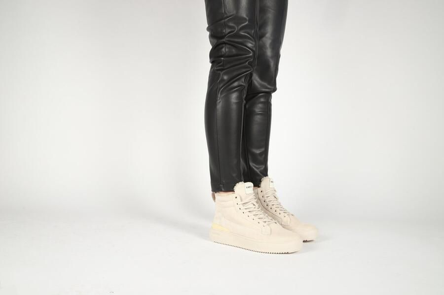 Blackstone Winter Sneaker Geïnspireerd door Klassieke Laarzen Beige Dames - Foto 8