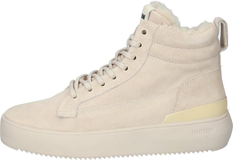 Blackstone Winter Sneaker Geïnspireerd door Klassieke Laarzen Beige Dames - Foto 6