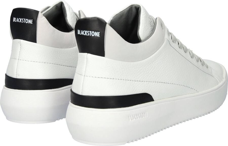 Blackstone TREVOR YG21 White Sneaker (mid) Heren White - Foto 6