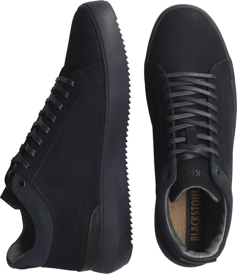 BLACKSTONE Lage Sneakers Heren Yg23 Nubuck Blauw - Foto 2