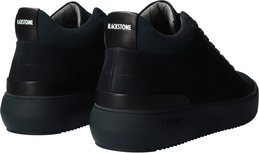 BLACKSTONE Lage Sneakers Heren Yg23 Nubuck Blauw - Foto 8