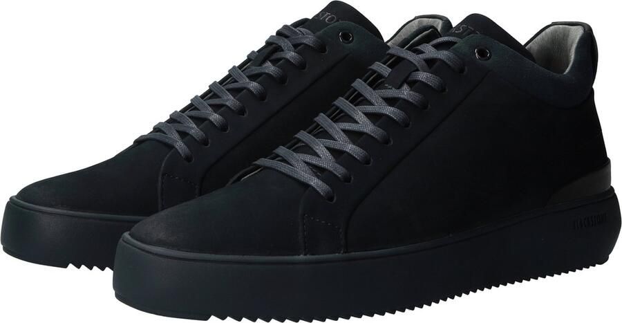 BLACKSTONE Lage Sneakers Heren Yg23 Nubuck Blauw - Foto 12