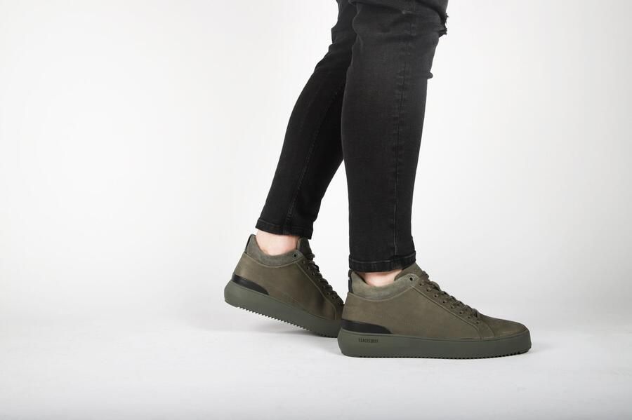 Blackstone Bla YG23 Tarmac Heren sneakers sneakers groene sneakers veter schoenen - Foto 7