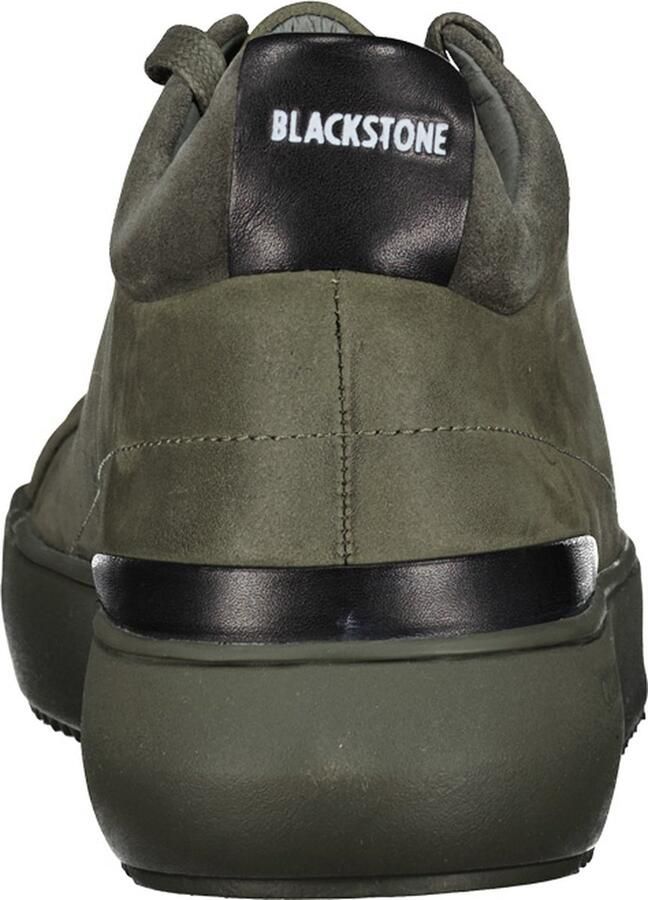 Blackstone Bla YG23 Tarmac Heren sneakers sneakers groene sneakers veter schoenen - Foto 6