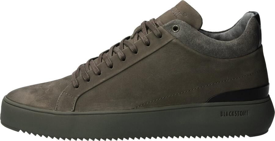 Blackstone Bla YG23 Tarmac Heren sneakers sneakers groene sneakers veter schoenen - Foto 13