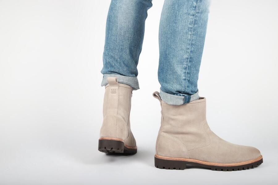 Blackstone Ug11 Veterboots Laarzen Met Veters Heren Beige - Foto 9