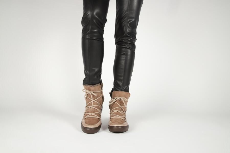 Blackstone Winter Sneaker met dubbelzijdig leer Brown Dames - Foto 12