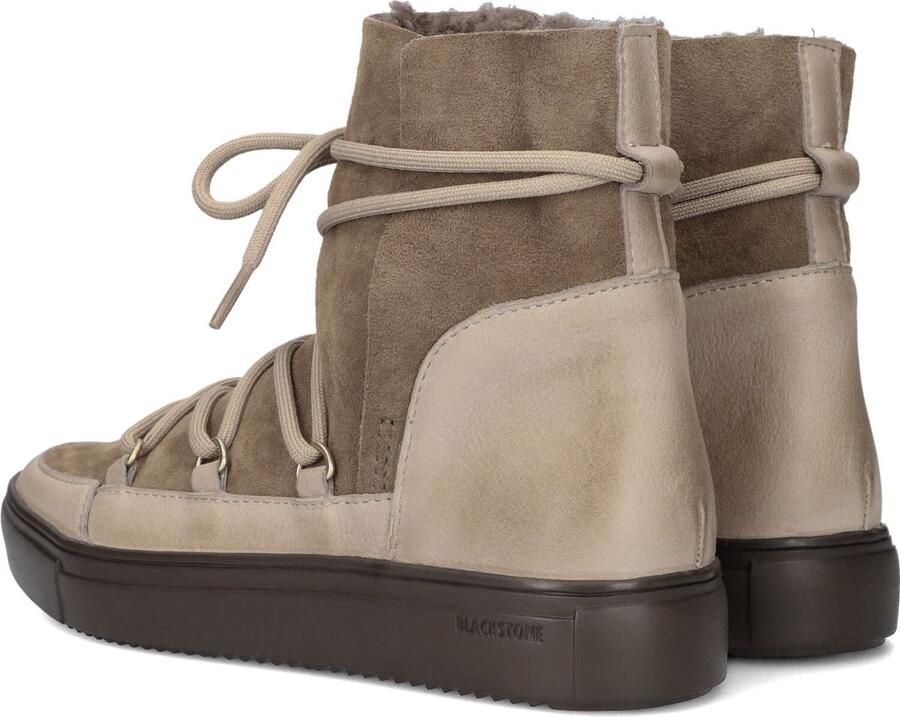 Blackstone Winter Sneaker met dubbelzijdig leer Brown Dames - Foto 9