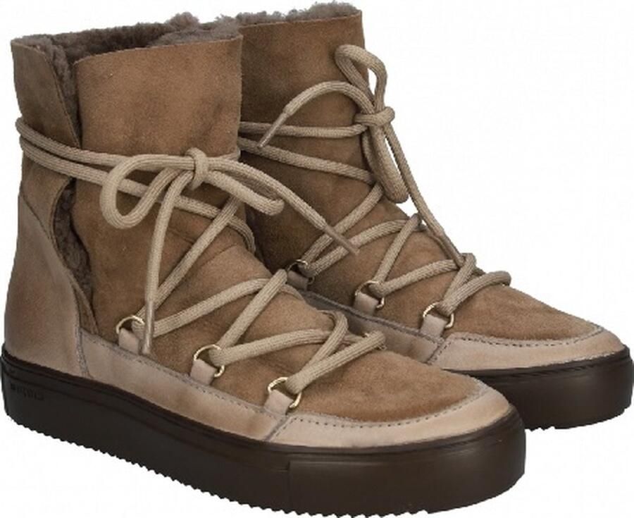 Blackstone Winter Sneaker met dubbelzijdig leer Brown Dames - Foto 7