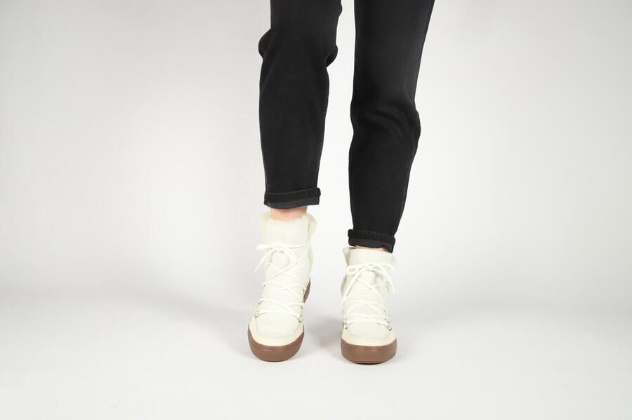 Blackstone UKI UL87 Off White Sneaker (high) Vrouw Off white - Foto 16