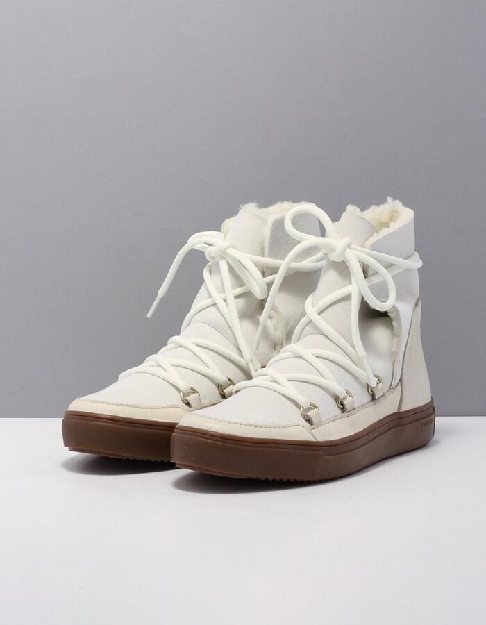 Blackstone UKI UL87 Off White Sneaker (high) Vrouw Off white - Foto 10