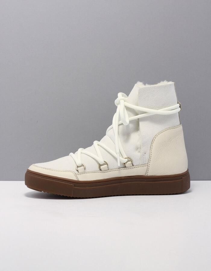 Blackstone UKI UL87 Off White Sneaker (high) Vrouw Off white - Foto 12