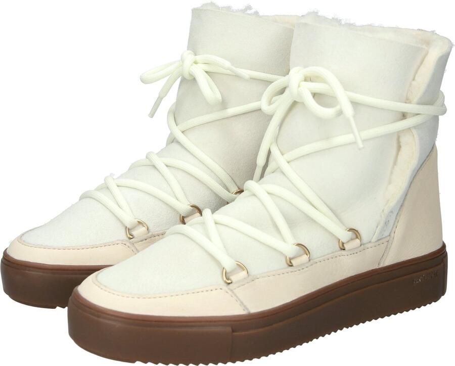 Blackstone UKI UL87 Off White Sneaker (high) Vrouw Off white - Foto 6