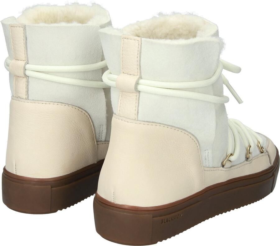 Blackstone UKI UL87 Off White Sneaker (high) Vrouw Off white - Foto 4