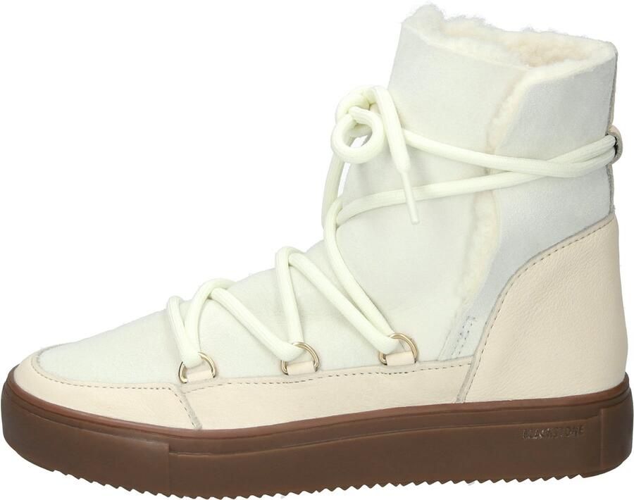 Blackstone UKI UL87 Off White Sneaker (high) Vrouw Off white - Foto 7